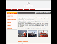 Tablet Screenshot of poronoilandmaritime.com